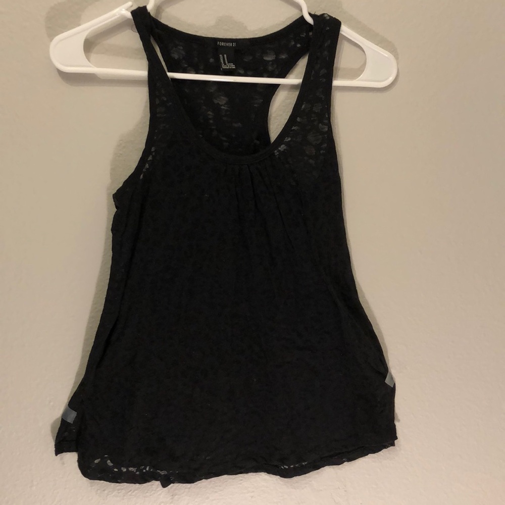 Blank See Through Tank Top